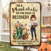 Personalized Metal Sign – Garden Gifts For Gardeners – Plantaholic And Proud Of It
