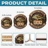 Personalized Wooden Tracker Sign - Fishing Gifts For Fisherman - A True Angler’s Milestone