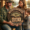 Personalized Wooden Tracker Sign - Fishing Gifts For Fisherman - A True Angler’s Milestone