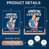 Personalized Shaped 3D LED Walnut Night Light - Anniversary Wedding Gifts For Couple - Annoying Each Other For Life