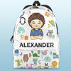 Personalized Kid Backpack - Back To School Gift For Kid - The Future Of The World Is In My Classroom Today