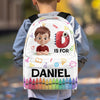 Personalized Kid Backpack - Back To School Gift For Kid - School Is My Playground
