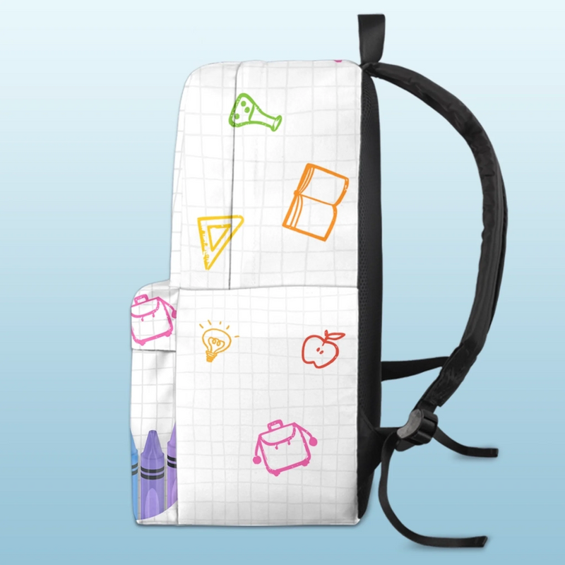 Personalized Kid Backpack - Back To School Gift For Kid - School Is My Playground