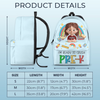Personalized Kid Backpack - Back To School Gift For Kid - Ready To Learn Big Things