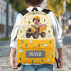 Personalized Photo Kid Backpack - Back To School Gift For Kid - Hero In Training Mode