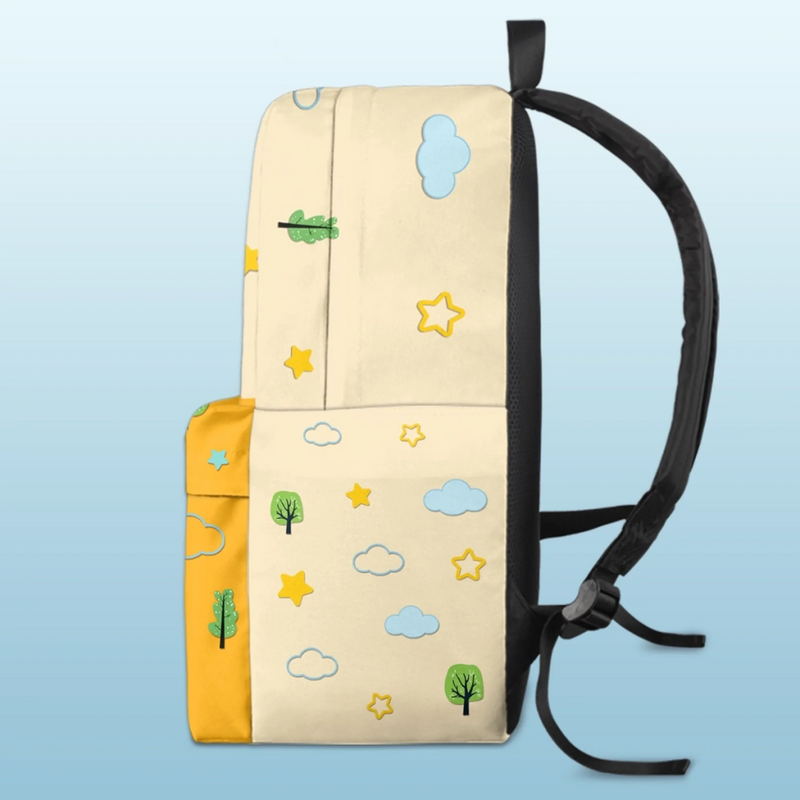 Personalized Photo Kid Backpack - Back To School Gift For Kid - Hero In Training Mode