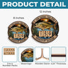Personalized Wooden Tracker Sign - Fishing Gifts For Fisherman - Just One More Cast