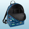 Personalized Kid Backpack - Back To School Gift For Kid - Ride The Roads Of Learning