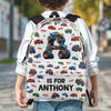 Personalized Kid Backpack - Back To School Gift For Kid - Big Wheels Bigger Dreams