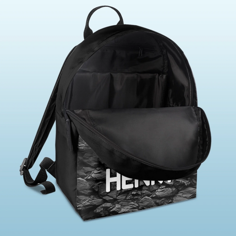 Personalized Kid Backpack - Back To School Gift For Kid - Mighty Machines On The Move