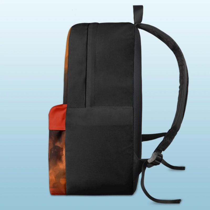 Personalized Kid Backpack - Back To School Gift For Kid - Brave Little Firefighter Hero