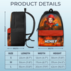 Personalized Kid Backpack - Back To School Gift For Kid - Brave Little Firefighter Hero
