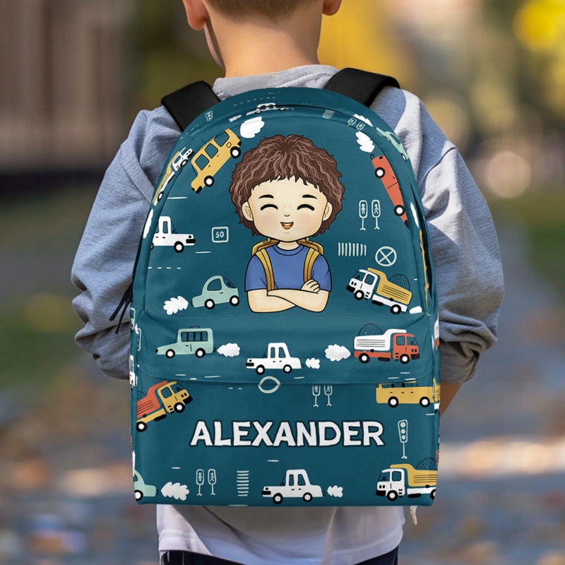 Personalized Kid Backpack - Back To School Gift For Kid - I'm Back
