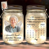 Personalized Photo Mason Jar Light – Memorial Sympathy Gifts For Loss Of Mom, Dad – Your Memory Lives With Us