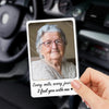 Personalized Photo Acrylic Car Visor Clip – Memorial Sympathy Gifts – Forever My Road Guardian
