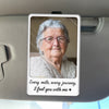 Personalized Photo Acrylic Car Visor Clip – Memorial Sympathy Gifts – Forever My Road Guardian