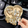 Personalized Car Visor Clip – Memorial Sympathy Gifts – Your Love Rides With Me