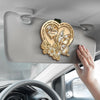 Personalized Car Visor Clip – Memorial Sympathy Gifts – Your Love Rides With Me