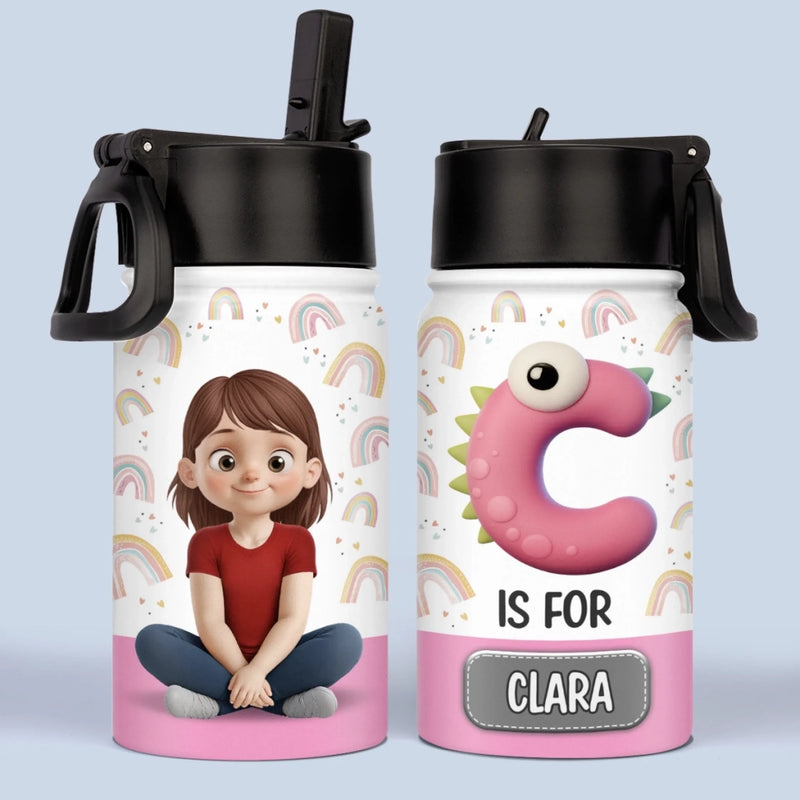 Personalized Kid Water Bottle – Back To School Gift For Kids – Stay Hydrated, Little Star