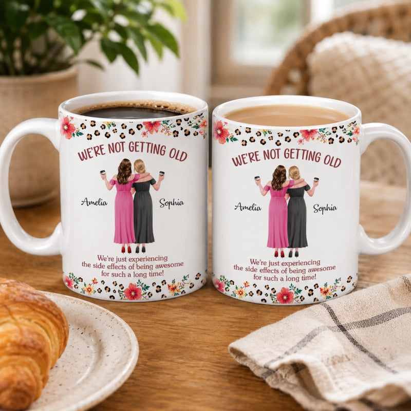 Personalized Mug – Gifts For Women, Besties, Sisters, BFF – Being Awesome Such A Long Time