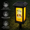 Personalized Photo Solar Garden Light - Memorial Sympathy Gifts - Your Spirit Lives Within Us