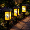 Personalized Solar Garden Light - Memorial Sympathy Gifts - Heaven Couldn't Wait For You