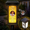 Personalized Photo Solar Garden Light - Memorial Sympathy Gifts - A Beautiful Soul Never Dies