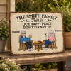 Personalized Home Decor Metal Sign - Anniversary Wedding Gifts For Couple - Welcome To Paradise