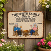 Personalized Home Decor Metal Sign - Anniversary Wedding Gifts For Couple - Welcome To Paradise