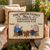 Personalized Home Decor Metal Sign - Anniversary Wedding Gifts For Couple - Welcome To Paradise