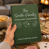 Personalized Leather Writing Journal - Gift For Family – Game Night Score Book