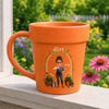 Personalized Plant Pot Ceramic Mug - Garden Gifts For Gardeners - Dirt Nerd