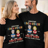 Personalized Unisex T-shirt, Hoodie – Anniversary Wedding Gifts For Couple – Growing Old And Goofy Together