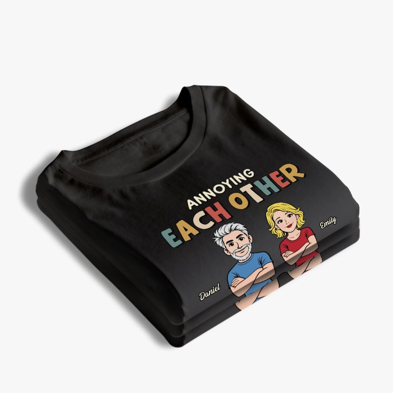 Personalized Unisex T-shirt, Hoodie – Anniversary Wedding Gifts For Couple – Growing Old And Goofy Together