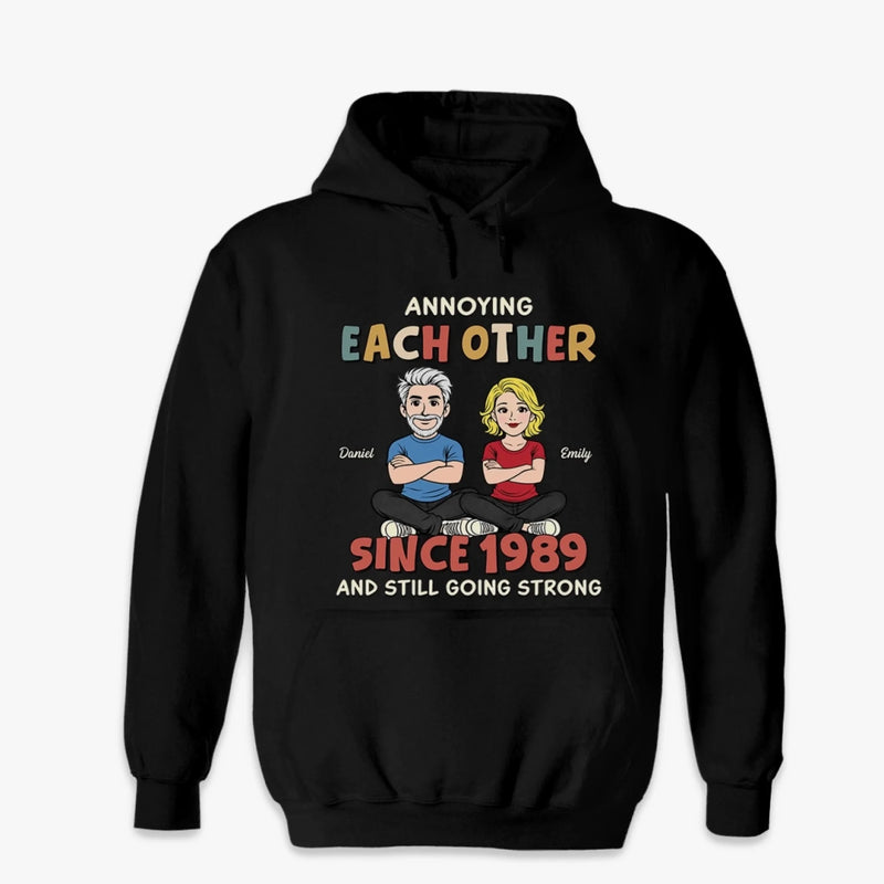 Personalized Unisex T-shirt, Hoodie – Anniversary Wedding Gifts For Couple – Growing Old And Goofy Together