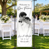 Personalized Photo Welcome Banner – Anniversary Wedding Gifts For Couple, Husband And Wife – Blessed To Share This Day With You