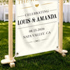 Personalized Photo Welcome Banner – Anniversary Wedding Gifts For Couple, Husband And Wife – Best Day Ever, Hands Down