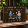Personalized Home Decor Metal Sign - Anniversary Wedding Gifts For Couple - Created For Each Other