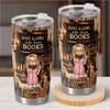 Personalized Tumbler - Gifts For Book Lovers, Bookworms, Readers - Just A Girl With A Passion For Reading