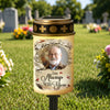 Personalized Photo Solar Stake Lights - Memorial Sympathy Gifts - Your Memory Shines On