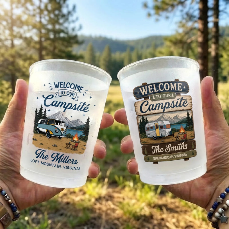 Personalized Party Cups - Camping Gifts For Campers - Camp More Live More