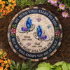 Personalized Round Shaped Stone With Stand - Memorial Sympathy Gifts - Forever In Loving Memory