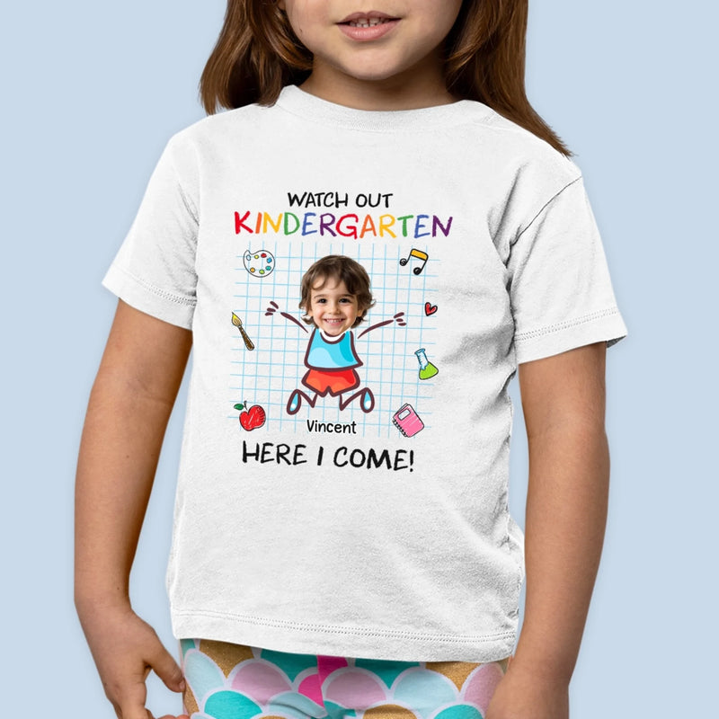 Personalized Kid T-shirt – Back To School Gift For Kid – Officially A First Grader