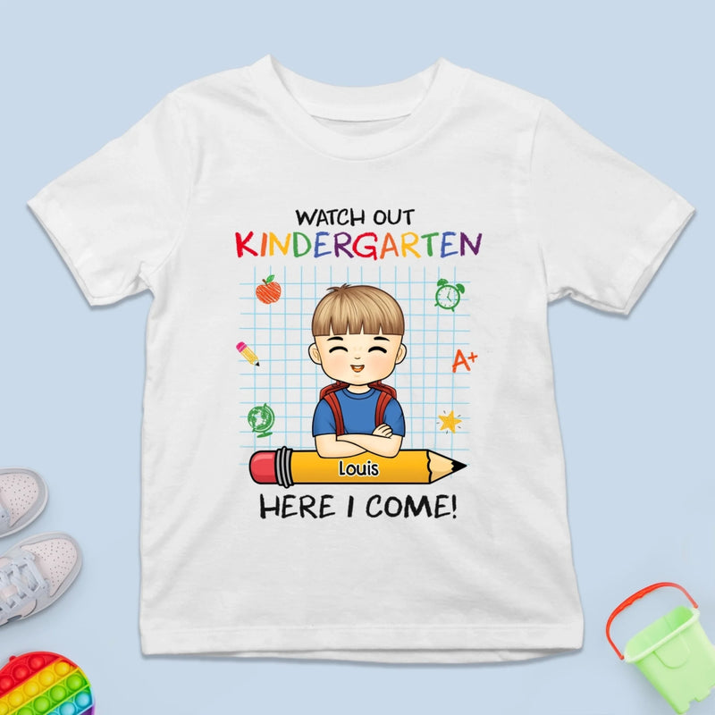 Personalized Kid T-shirt – Back To School Gift For Kid – Small Steps, Big Dreams