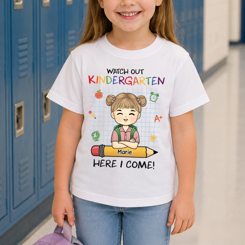 Personalized Kid T-shirt – Back To School Gift For Kid – Small Steps, Big Dreams