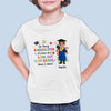 Personalized Kid T-shirt – Back To School Gift For Kid – Future Starts In First Grade