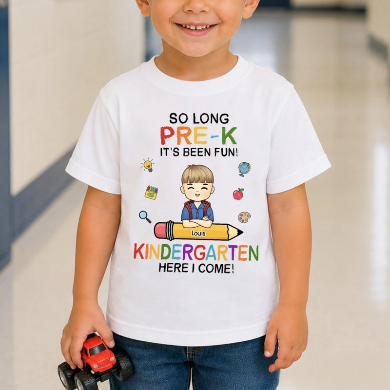 Personalized Kid T-shirt – Back To School Gift For Kid – First Grade Vibes