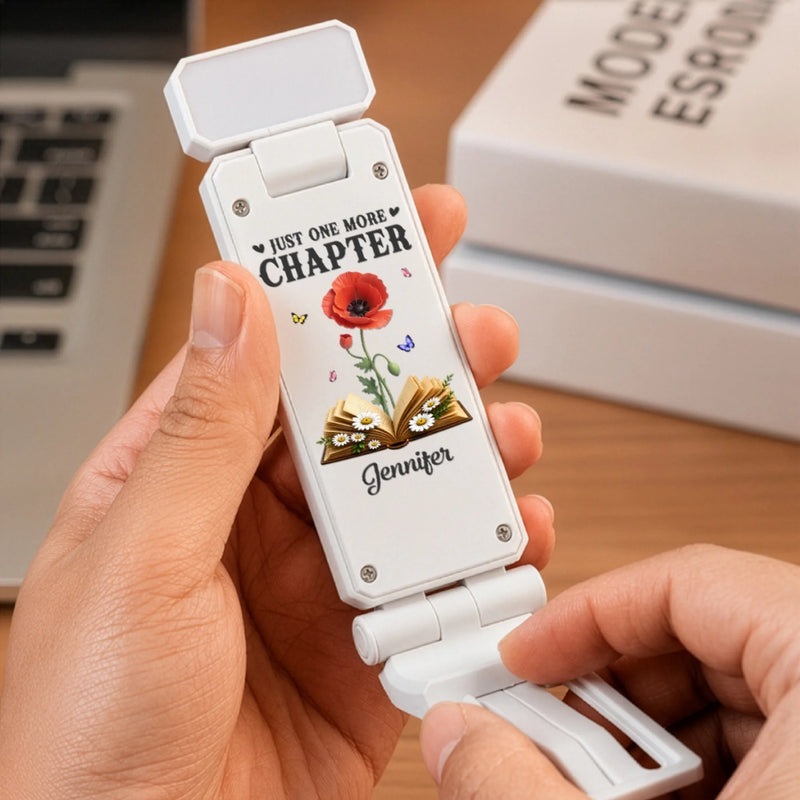 Personalized Clip LED Reading Lamp – Bookish Gifts For Book Lovers, Bookworms, Readers – Books Touch The Soul