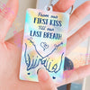 Personalized Acrylic Keychain With Voice Recorder – Anniversary Wedding Gifts For Couple – Our Love, Our Journey