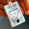 Personalized Acrylic Keychain With Voice Recorder – Anniversary Wedding Gifts For Couple – Our Love, Our Journey